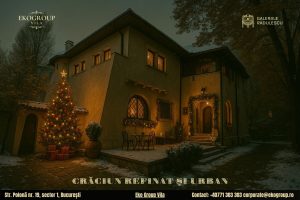 Poveste de Crăciun în inima Bucureștiului: Crăciunul anilor ’30 în fosta Casă Tătărăscu, astăzi Eko Group Vila